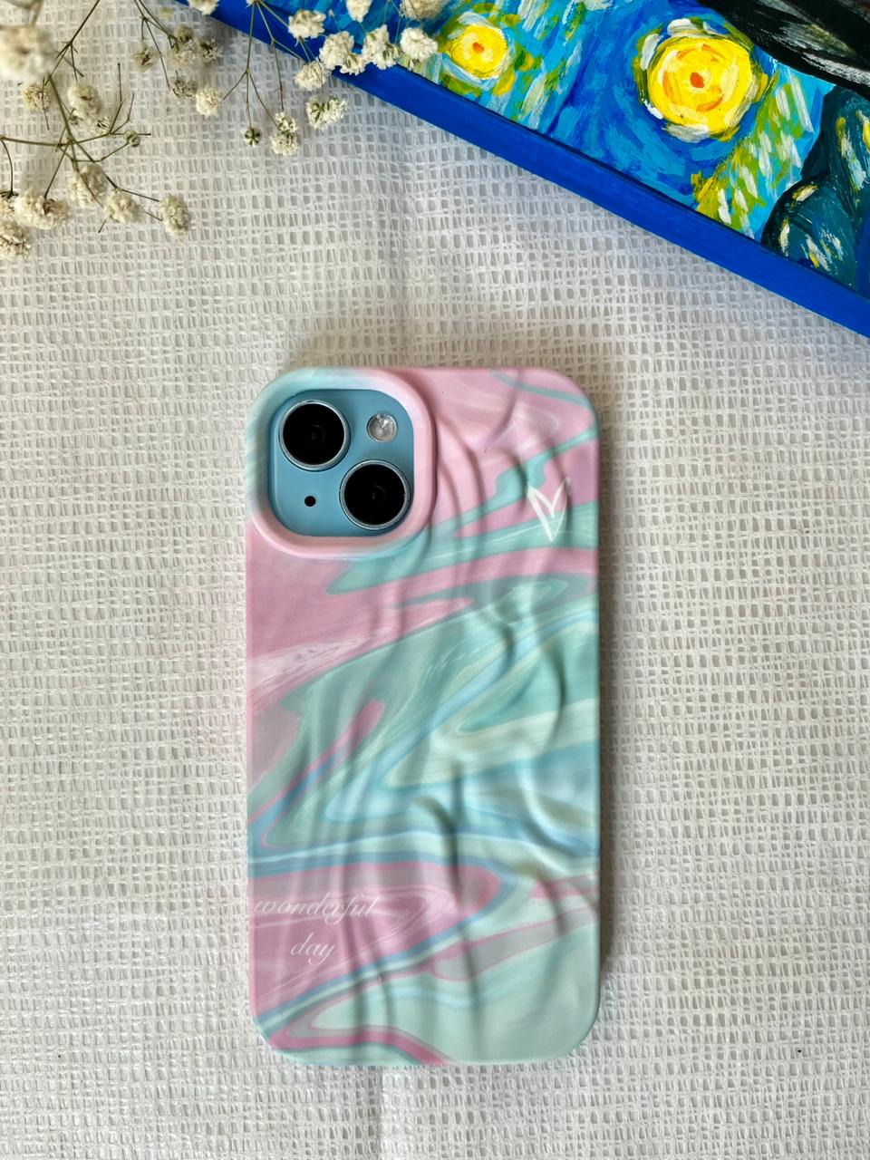 Tie Dye Marble Case