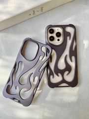 3D Flame Pattern Case