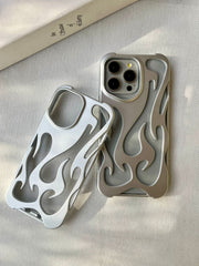 3D Flame Pattern Case