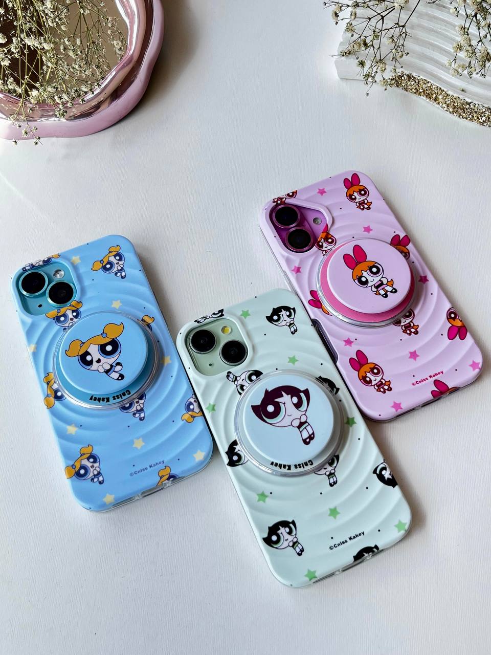 Powerpuff Case with Popsocket