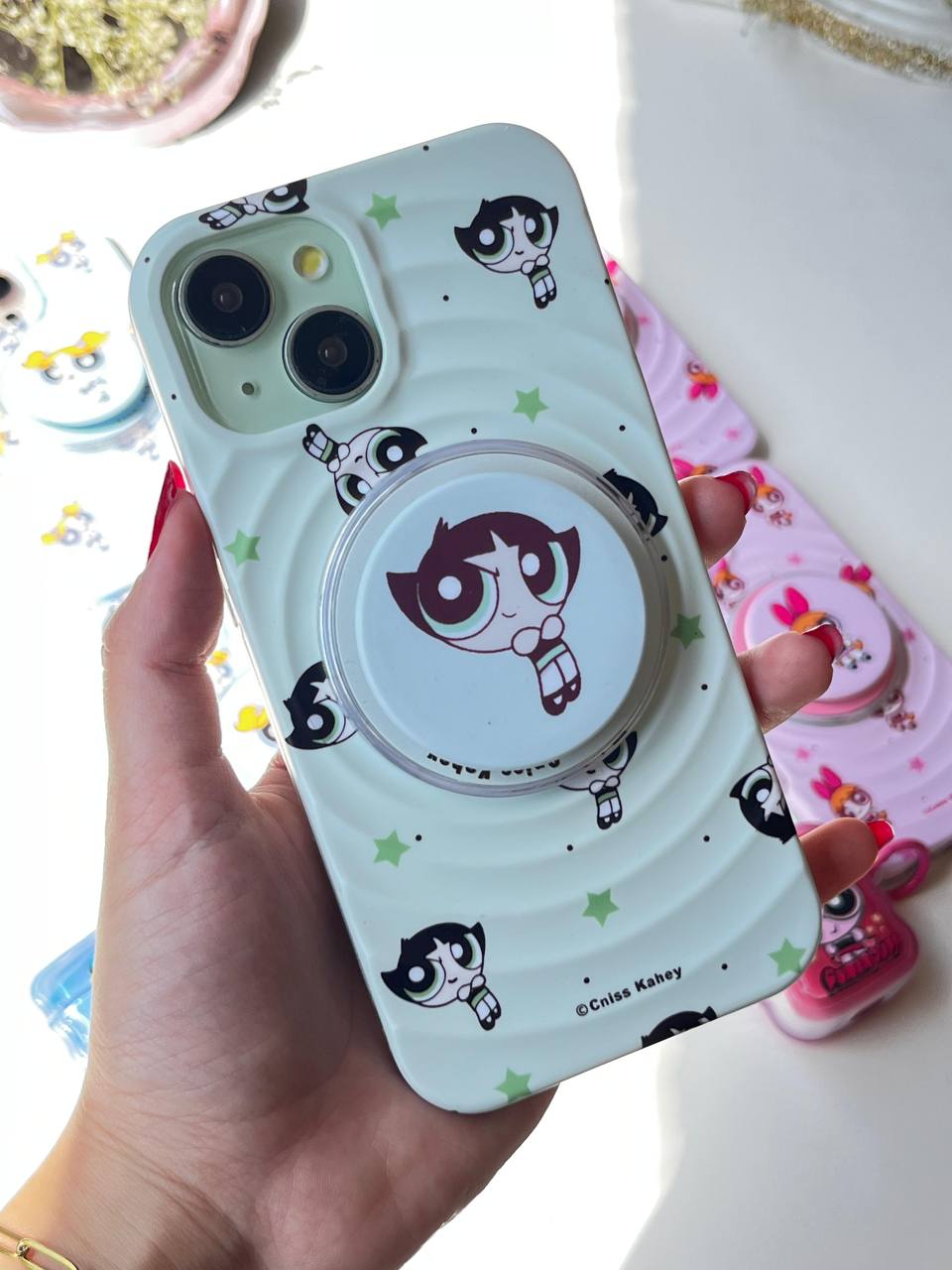 Powerpuff Case with Popsocket