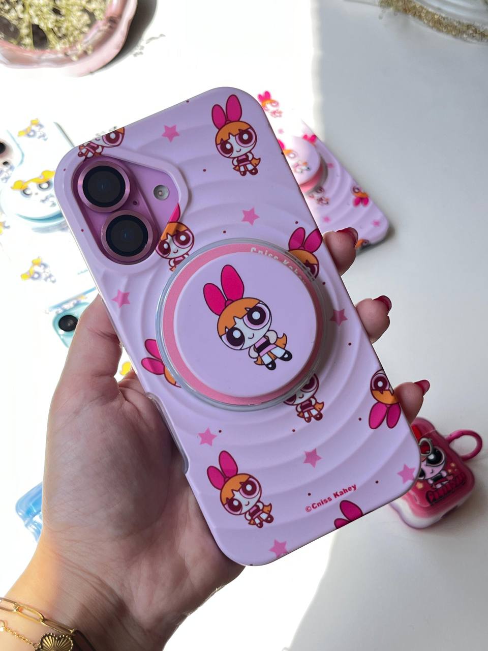 Powerpuff Case with Popsocket