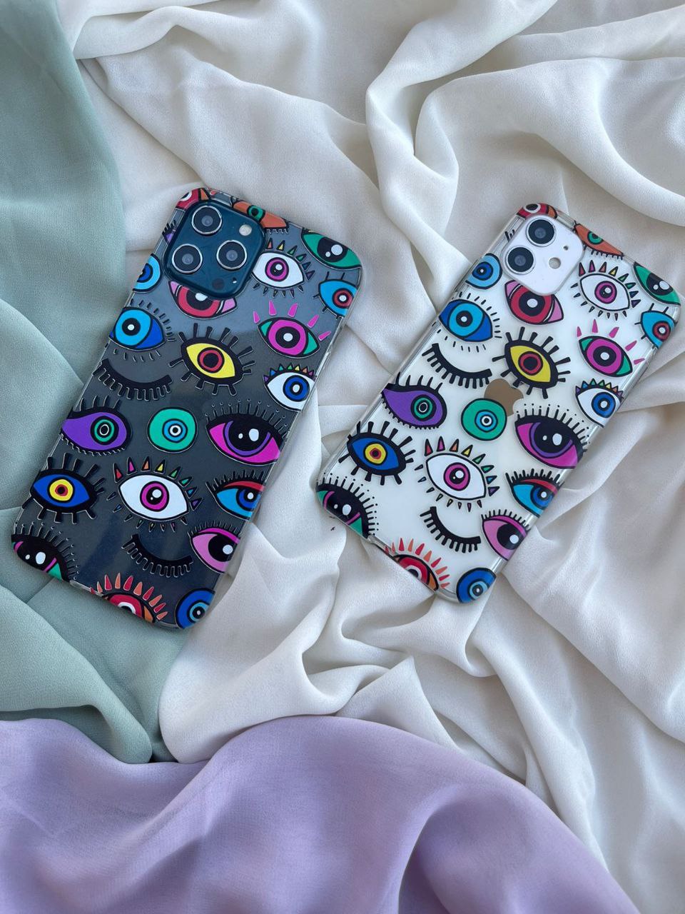 Colorful Evil Eyes Case