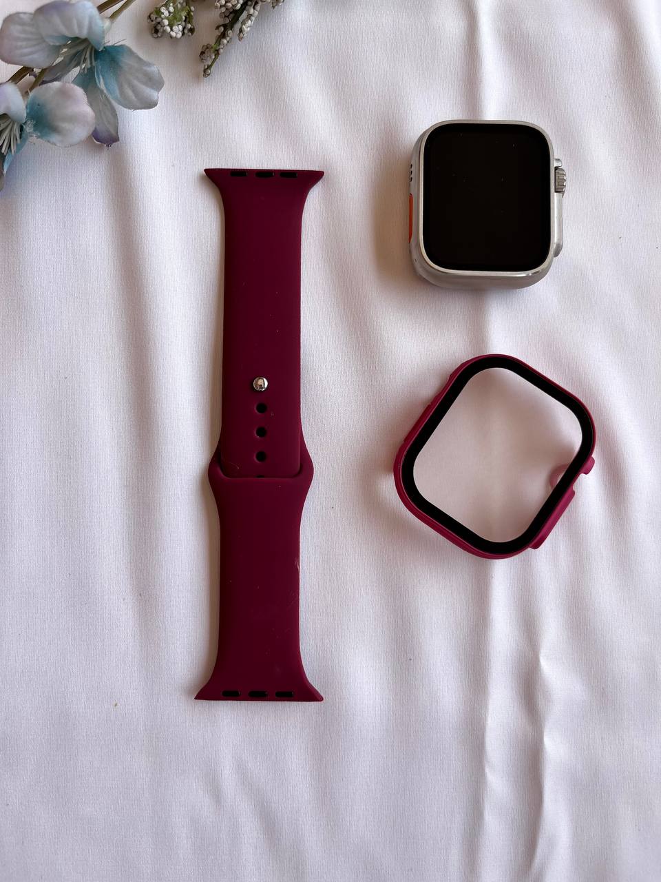 Silicon Watch Set (Band + Cover)