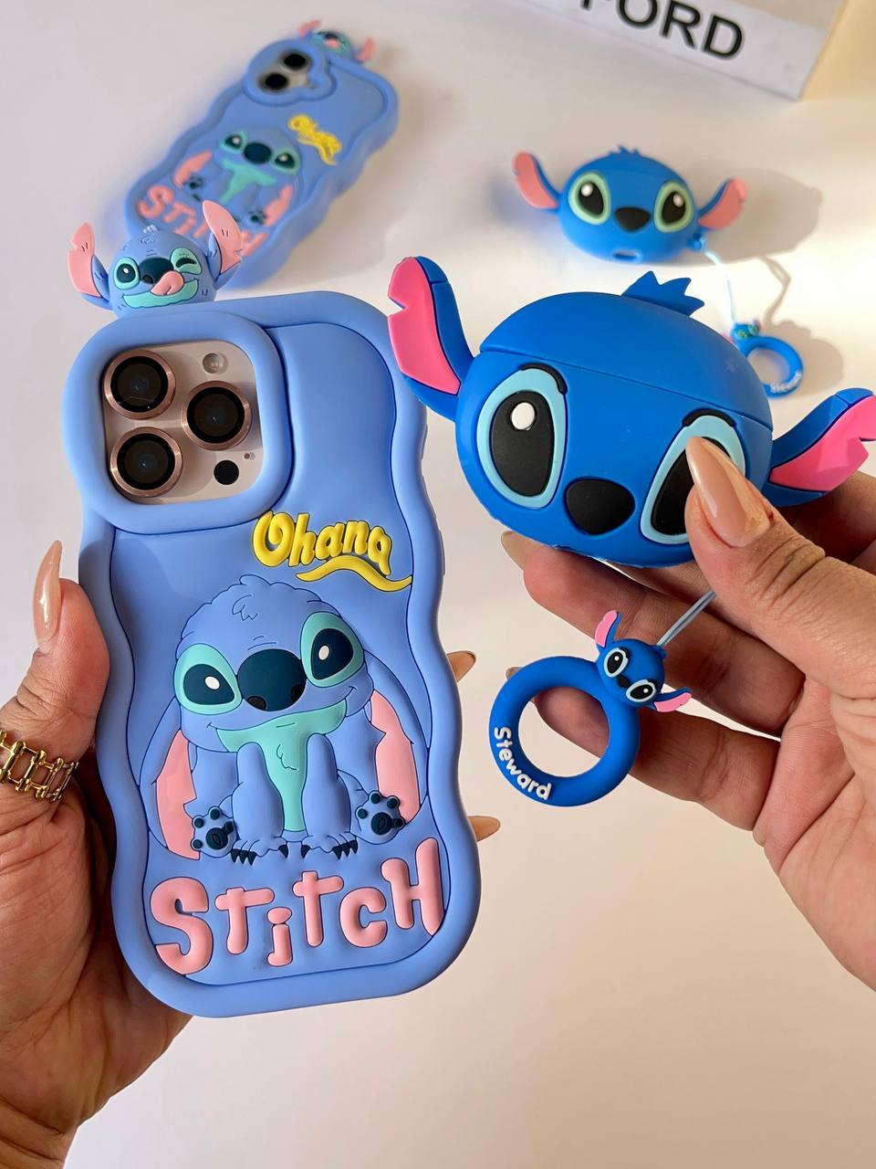 Stitch Case with Doll