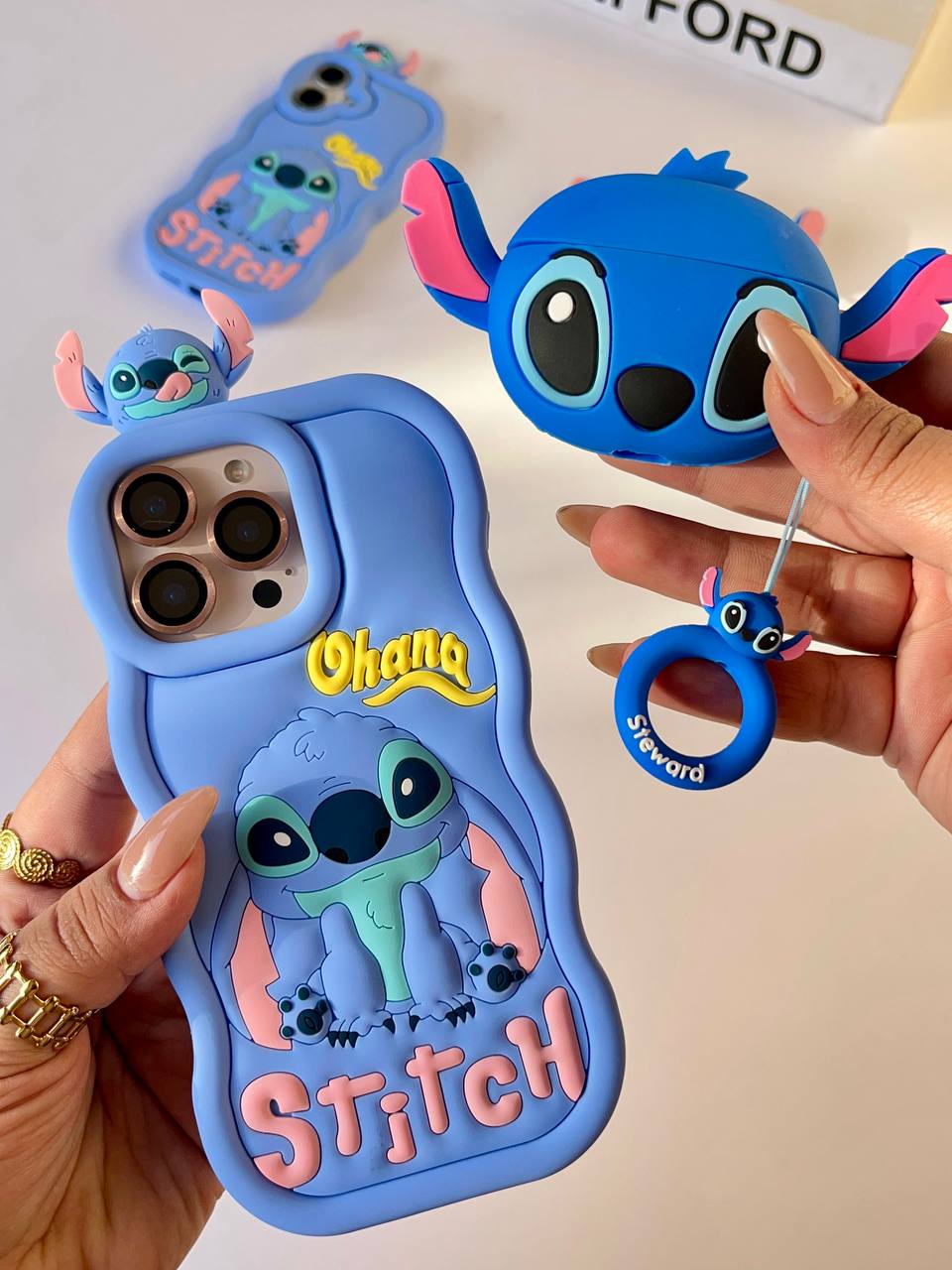 Stitch Case with Doll