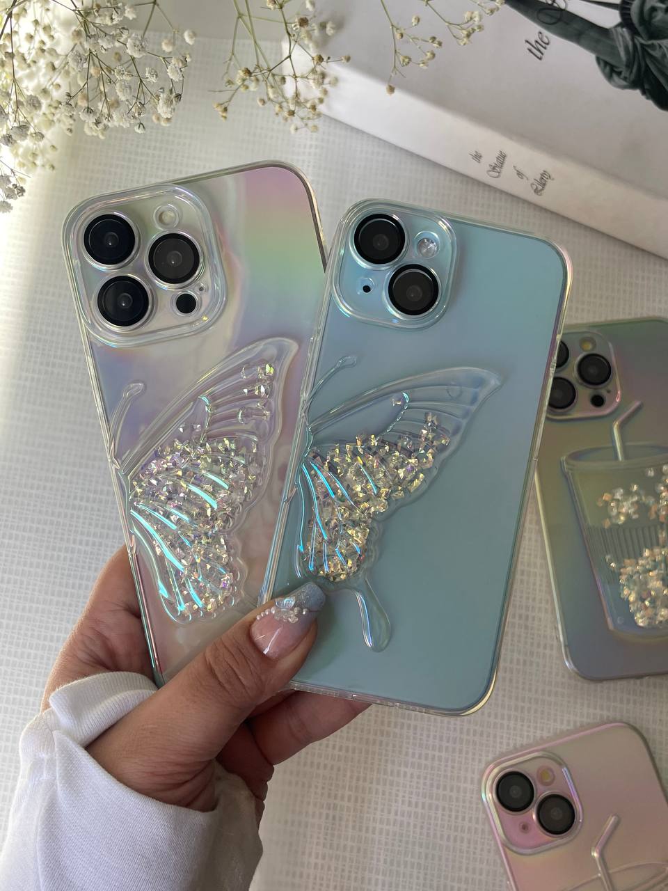 Hologram Buterfly Case