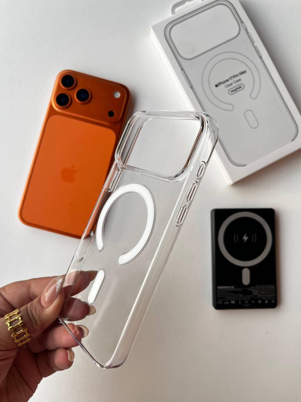 IC Transparent MagSafe Case