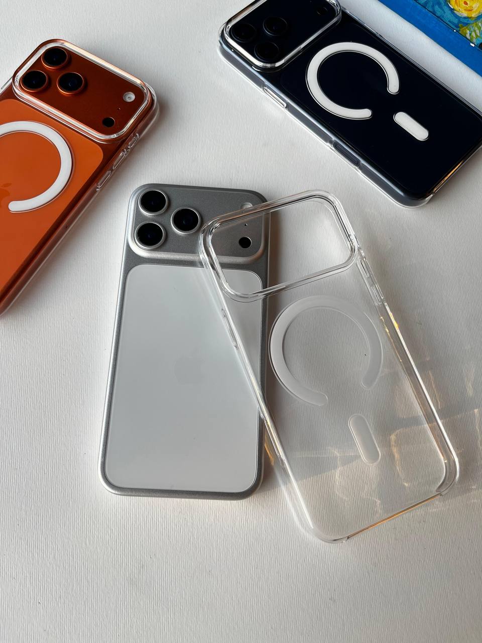 IC Transparent MagSafe Case