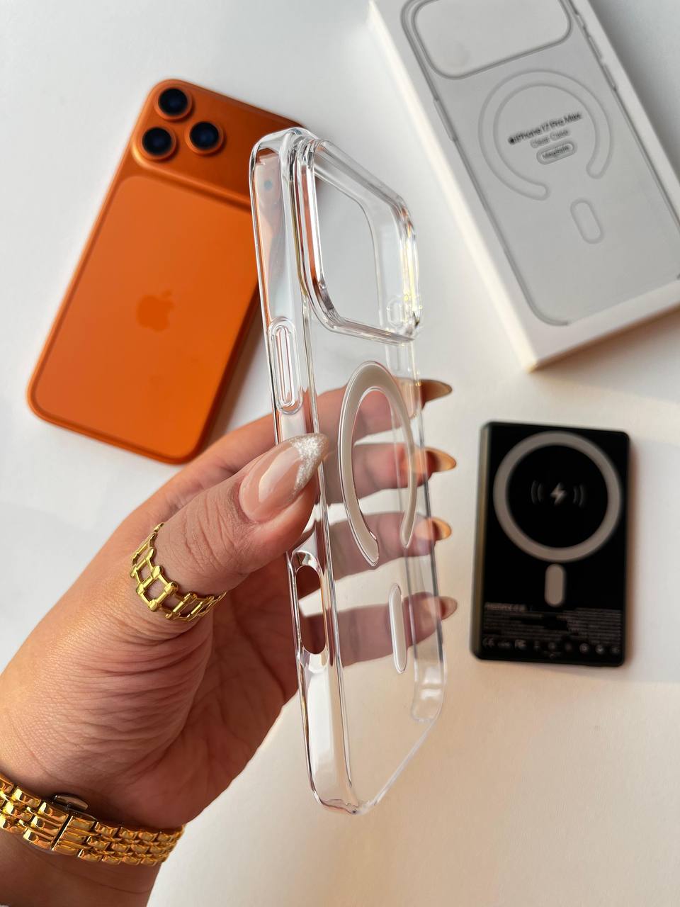 IC Transparent MagSafe Case