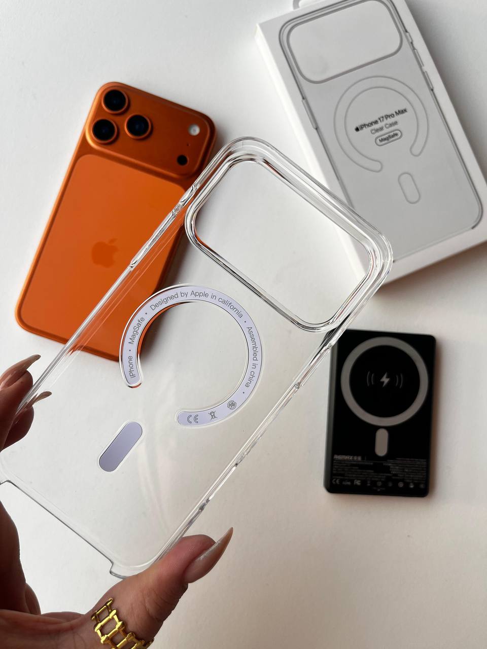 IC Transparent MagSafe Case