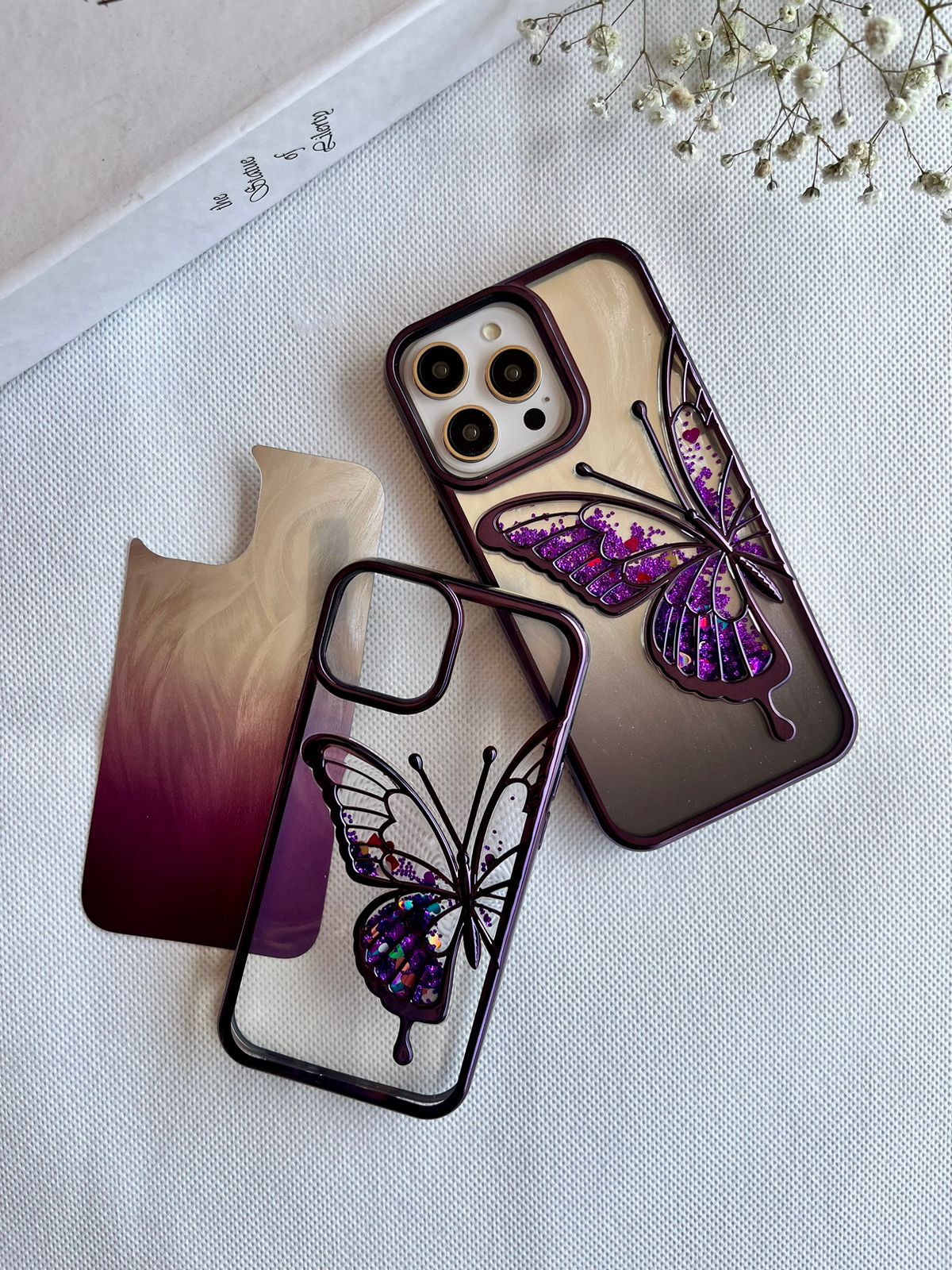 Colorful Butterfly Case