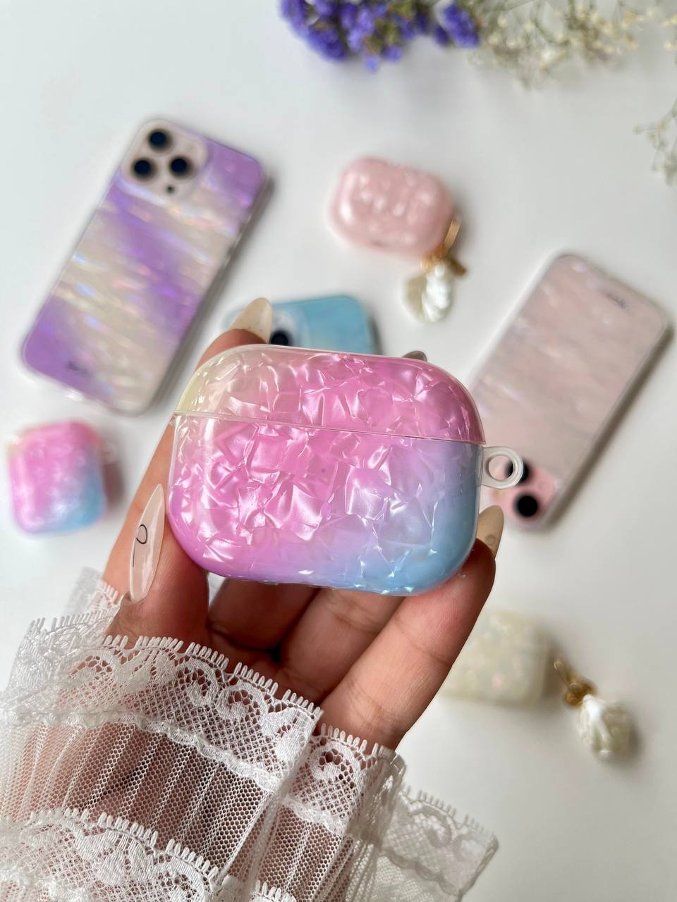 Luxury Marble AirPods Case