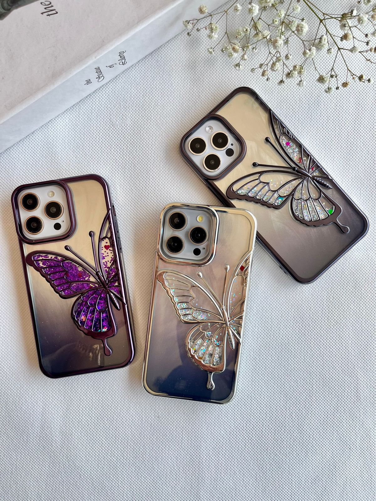 Colorful Butterfly Case