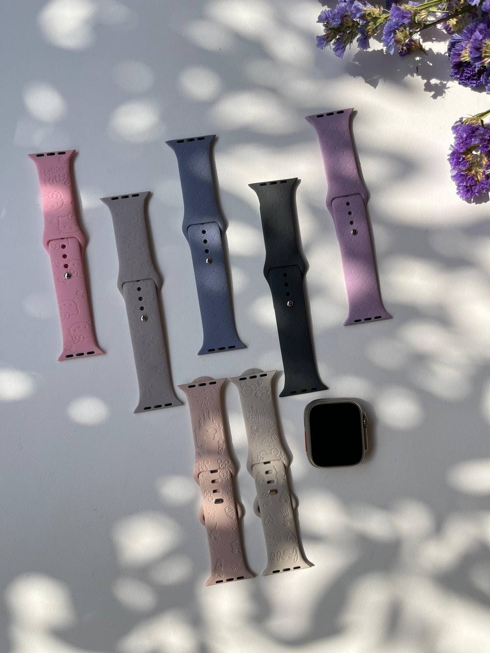 Carved Silicone Band