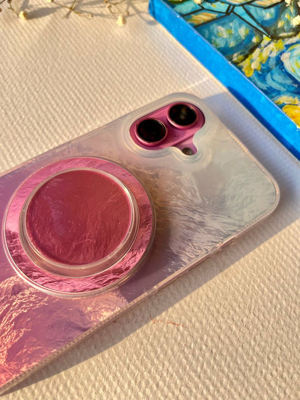 Multicolor MagSafe Case with Popsocket