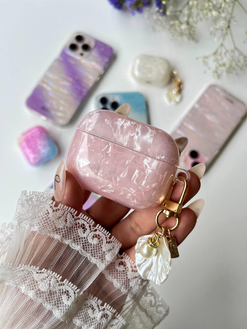 Luxury Marble AirPods Case