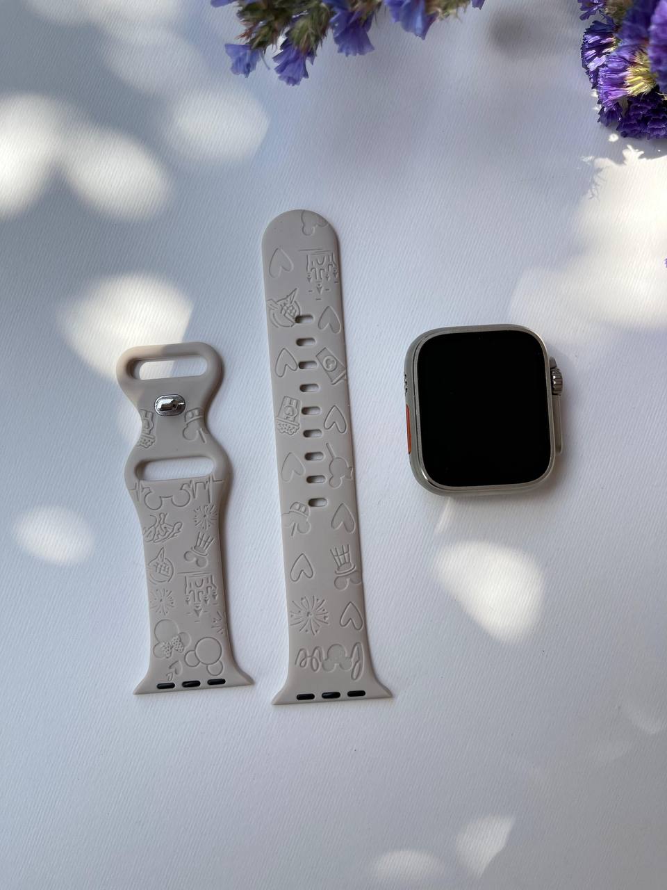 Carved Silicone Band