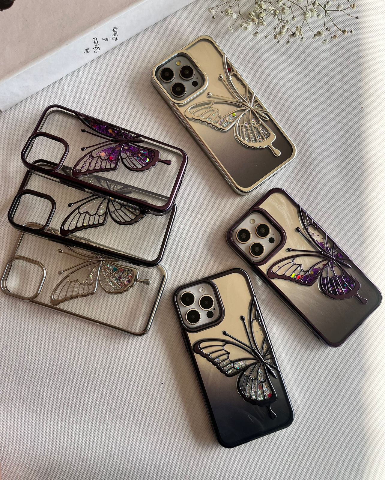 Colorful Butterfly Case