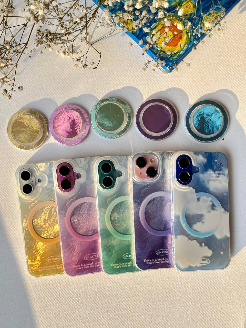 Multicolor MagSafe Case with Popsocket – Karakeeb