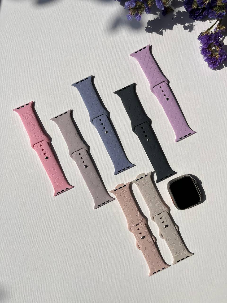 Carved Silicone Band