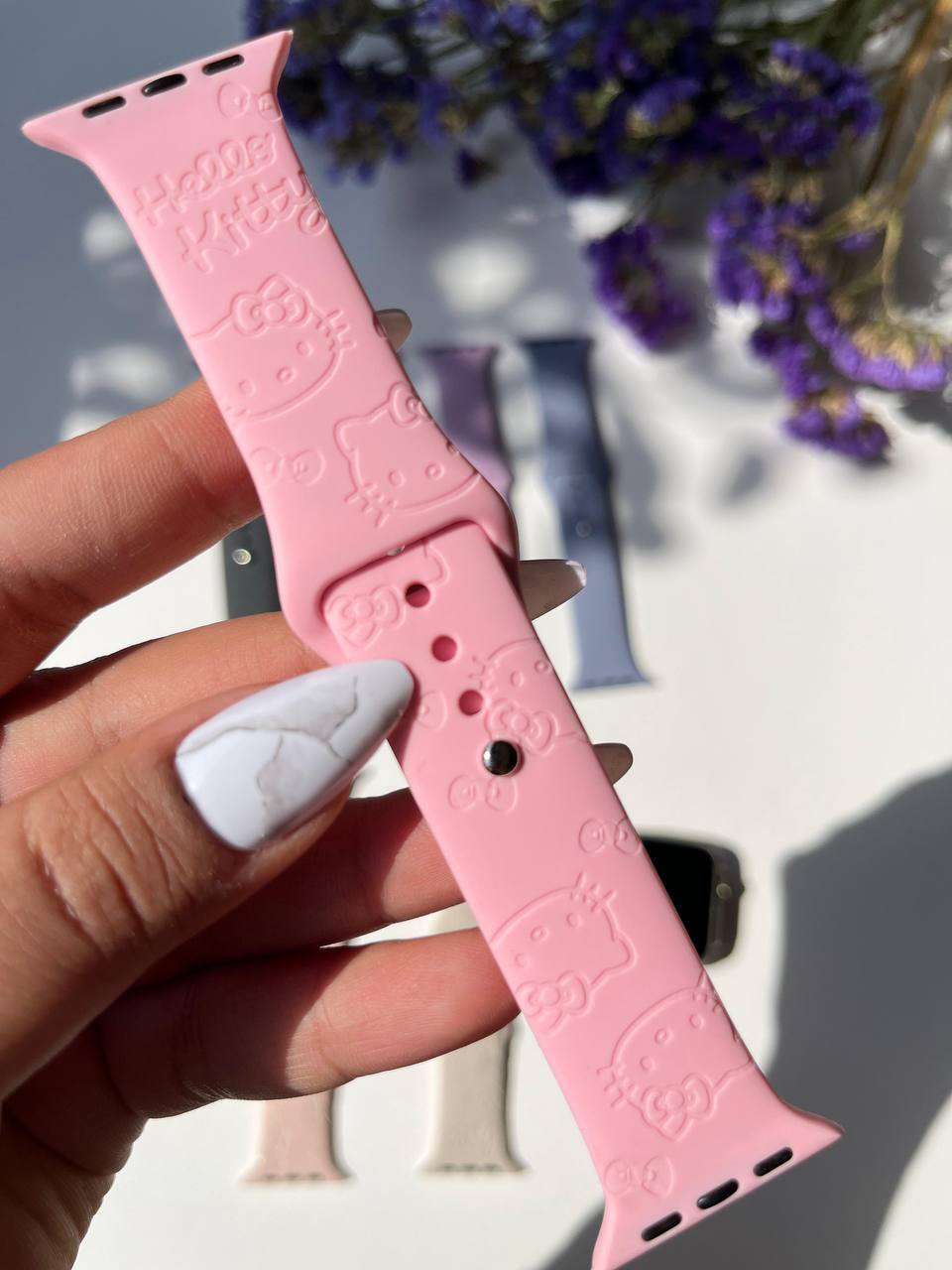 Carved Silicone Band