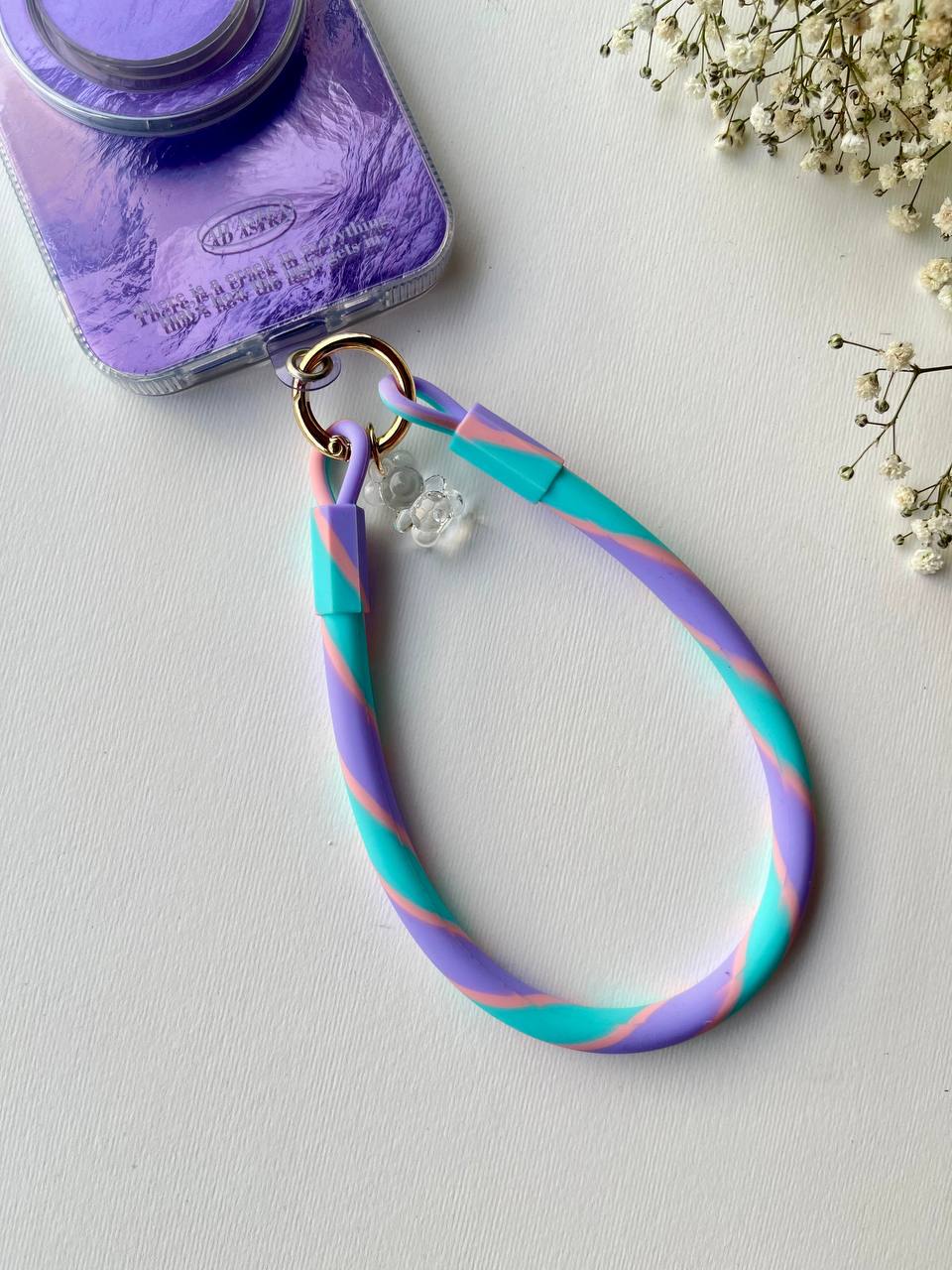 Tie Dye Silicone Hanger