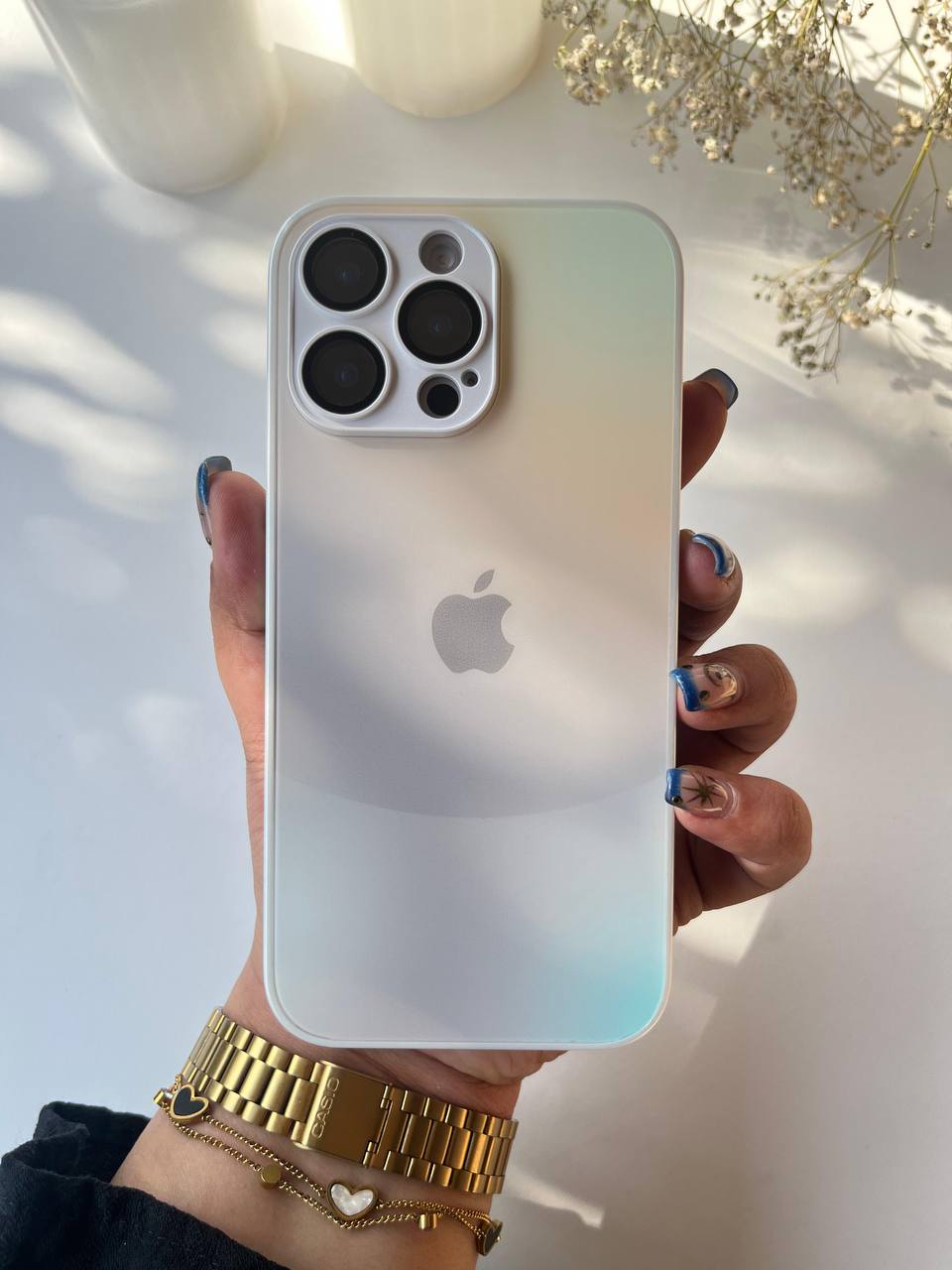 Ag Glass Hologram Case